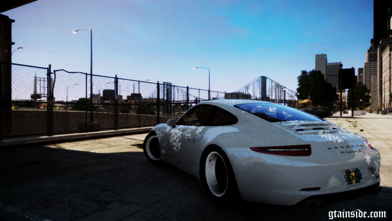 Gta Porsche Carrera S Nfs Snowflake Edition Mod